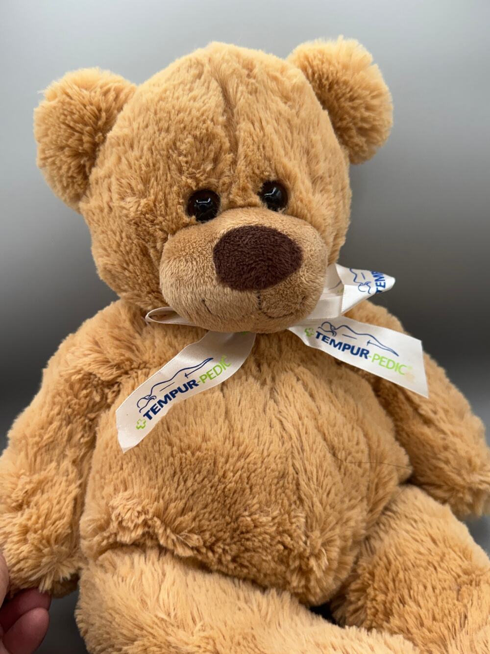 TempurPedic 17" Teddy Bear Memory Foam Plush Toy Doll Tempur Pedic